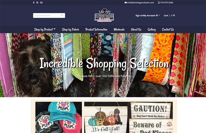 Wholesale Ecommerce Platform by Speartek for Wholesale Pet Leashes and Collars