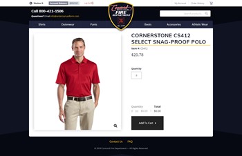 Uniform Stores by Speartek for Apparel Distributors and Their Clients Employees