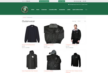 Uniform Stores by Speartek for Apparel Distributors and Their Clients Employees