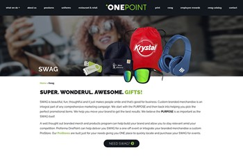 B2B Ecommerce Website by Speartek for Promotional Product Distributor