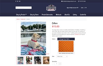 Wholesale Ecommerce Platform by Speartek for Wholesale Pet Leashes and Collars